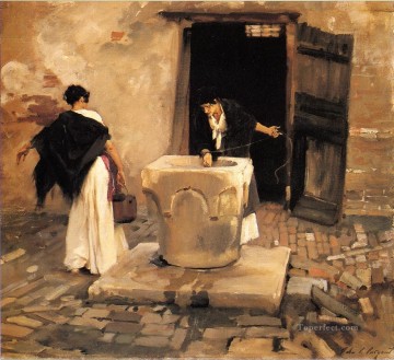 Venetian Water Carriers John Singer Sargent Oil Paintings